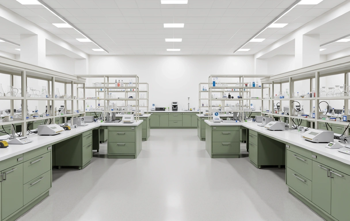 Internal research laboratory facility